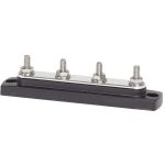 Blue Sea Systems Common 150A BusBar - Four 1/4"-20 Studs  | Blackburn Marine